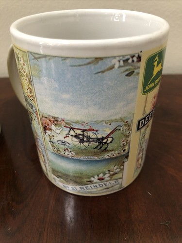 Set Of 2 John Deere Coffee Cups/Mugs “Nothing Runs Like A Deere” + Gibson Cup - Picture 5 of 10