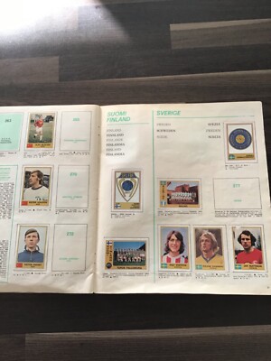 Album Et Stickers Panini Euro Football 1976-77 - 183 Stickers, Vintage, Marques D'usage