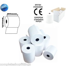 80mm x 80mm 80x80mm Thermal Paper Cash Register Till Printer Receipt Rolls