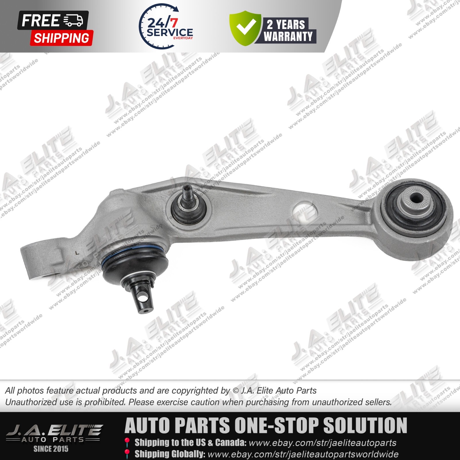 Front Lower Left Control Arm fits Rolls Royce Phantom RR1 (2004-16) 31122180523