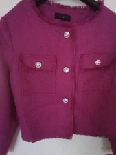 womans pink jacket new.