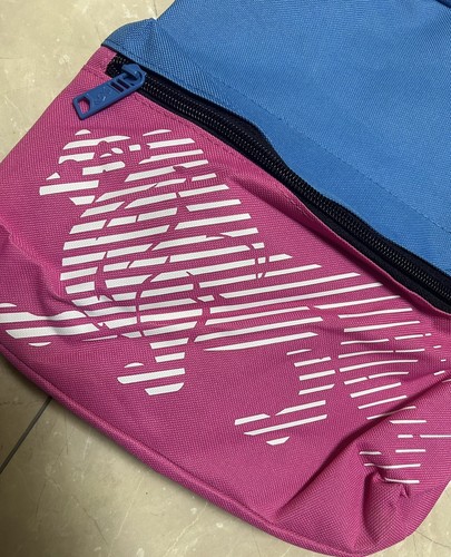 Lonsdale Mini Backpack Kids/Junior Girls Pink/Blue School Gym Training Logo - Picture 5 of 10