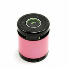 iKanoo Bluetooth Speaker w/Hands-free Speakerphone BT012 New Pink Rechargeable