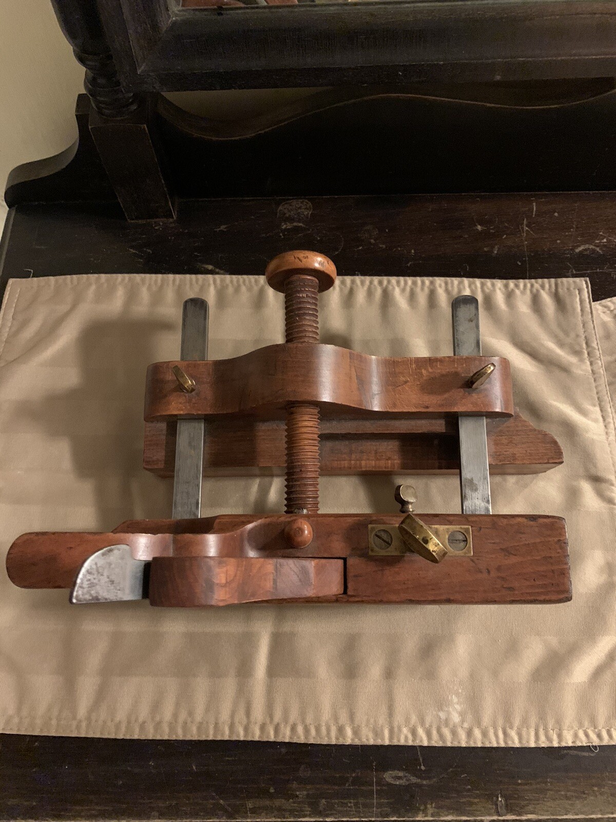 H. Chapin Union Factory No 2381/2 Three Arm Beachwood Plow Plane eBay