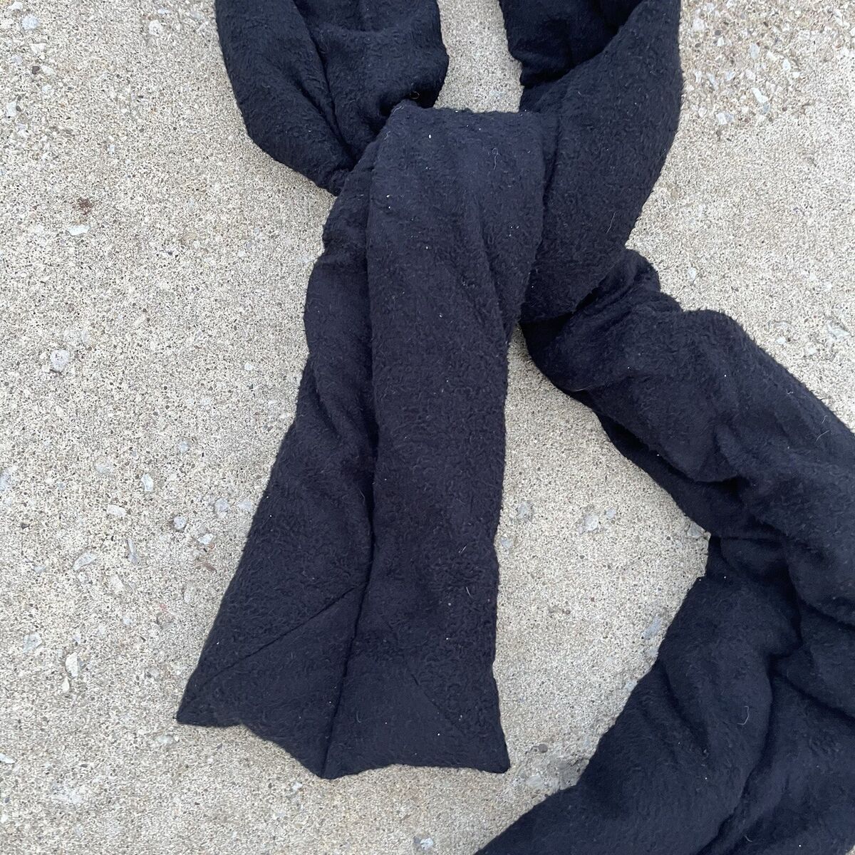 RICK OWENS SISYPHUS CottonDown Scarf Quilted Puffer Stole RICK OWENS SISYPHUS CottonDown Scarf Quilted Puffer Stole