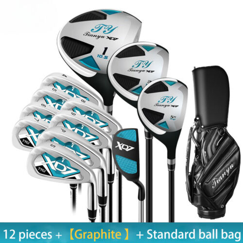 Men With Bag Driver Golf Clubs Irons/ Graphite High-quality Beginner's Practic - Picture 14 of 18