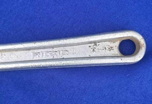 Ridgid 12" Chain Pipe Wrench C-12 4" Pipe Max USA - Picture 2 of 12