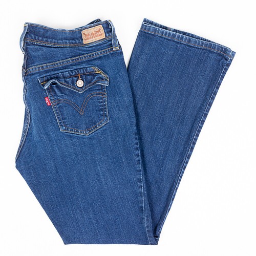 Levis 515 Bootcut Womens Jeans Button 