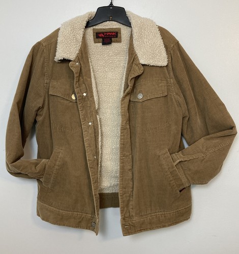 Tony Hawk Mens Corduroy Jacket Sherpa 