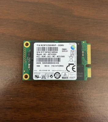 Samsung mSATA 256GB SSD
