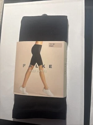 Falke Radlerhose Bike Pants black Blickdicht 130 den S/M 38-40 neu, ovp - Bild 1 von 2