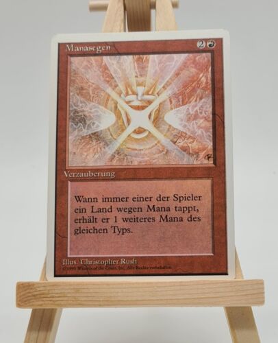 Manasegen 4. Edition  Magic Karte MTG Deutsch (Mana Flare) - Bild 1 von 2