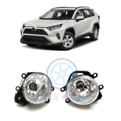 For Toyota RAV4 2019-2021  Driving Lights Bumper Fog Lamps Halogen Left & Right 