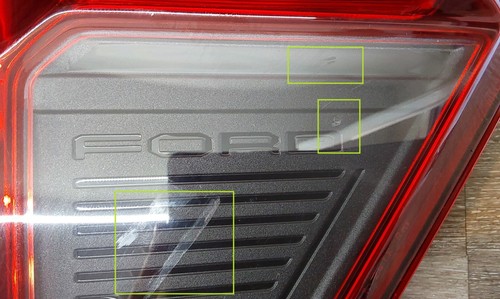 2024 FORD F-150 RH HALOGEN/LED TAIL LIGHT W/ BLIND SPOT RADAR OEM RL34-13B504-BE - Picture 17 of 19