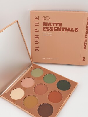 Morphe Matte Essentials 9B Eyeshadow Palette Lidschattenpalette NEU 
