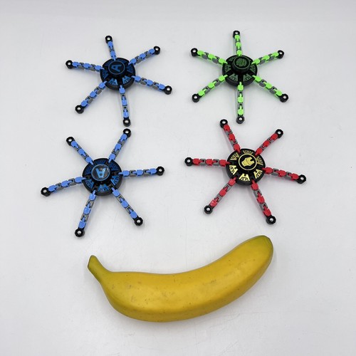 Fidget Spinners Robot Toy Mechanical Spiral Twister New Transformers Set Of 4