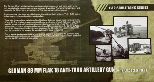 Krupp 88mm FlaK 18 Gun Sd. 202 transporter El Alamein Forces of Valor 801008B - Picture 16 of 19