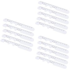 Lot de 3 Mesure Oeil Pd Règle Transparente Vrac Pupil Outil de Mesure Distance