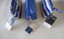 PENCIL CASES x 3 ~ (2 x M & S, 1 x TESCO) / MAKE-UP / PURSE ~ BACK TO SCHOOL~NEW