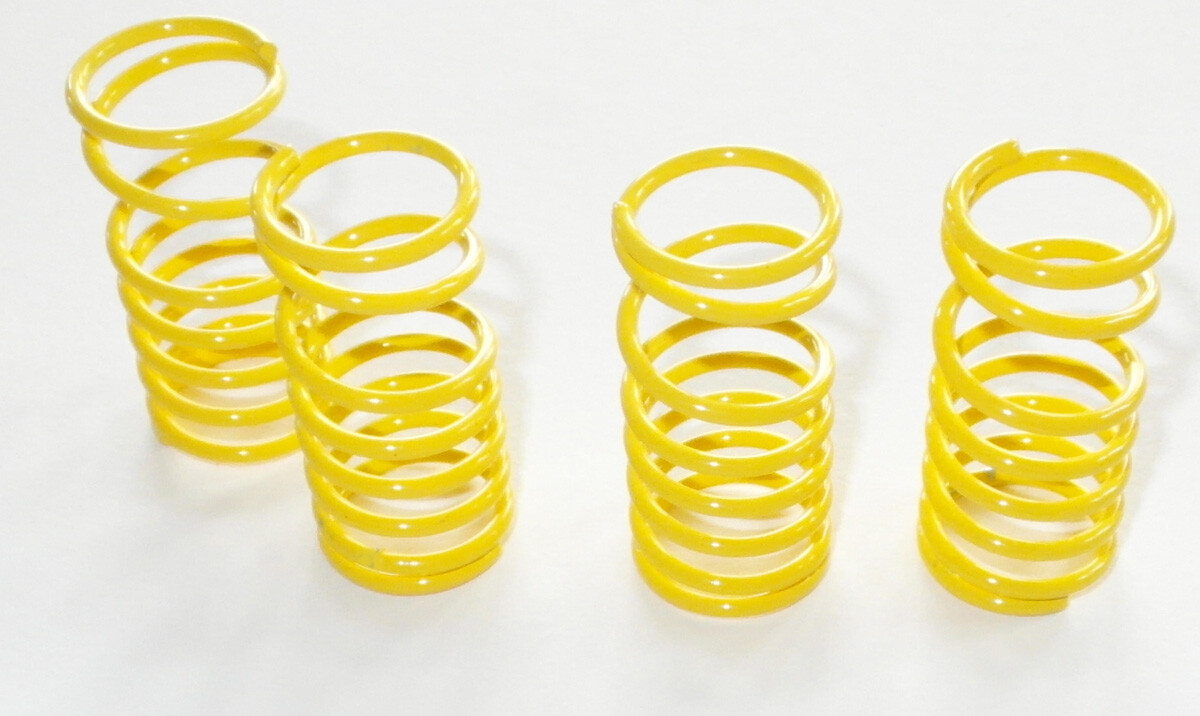 E-Revo or Revo 3.3 Yellow Dual Rate Shock Springs Set | eBay