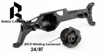 Servo Collegamento Posteriore CNC Rhino Per Assi Axial Capra 1.9 LCG 1/10 RC Crawler - Nuovo