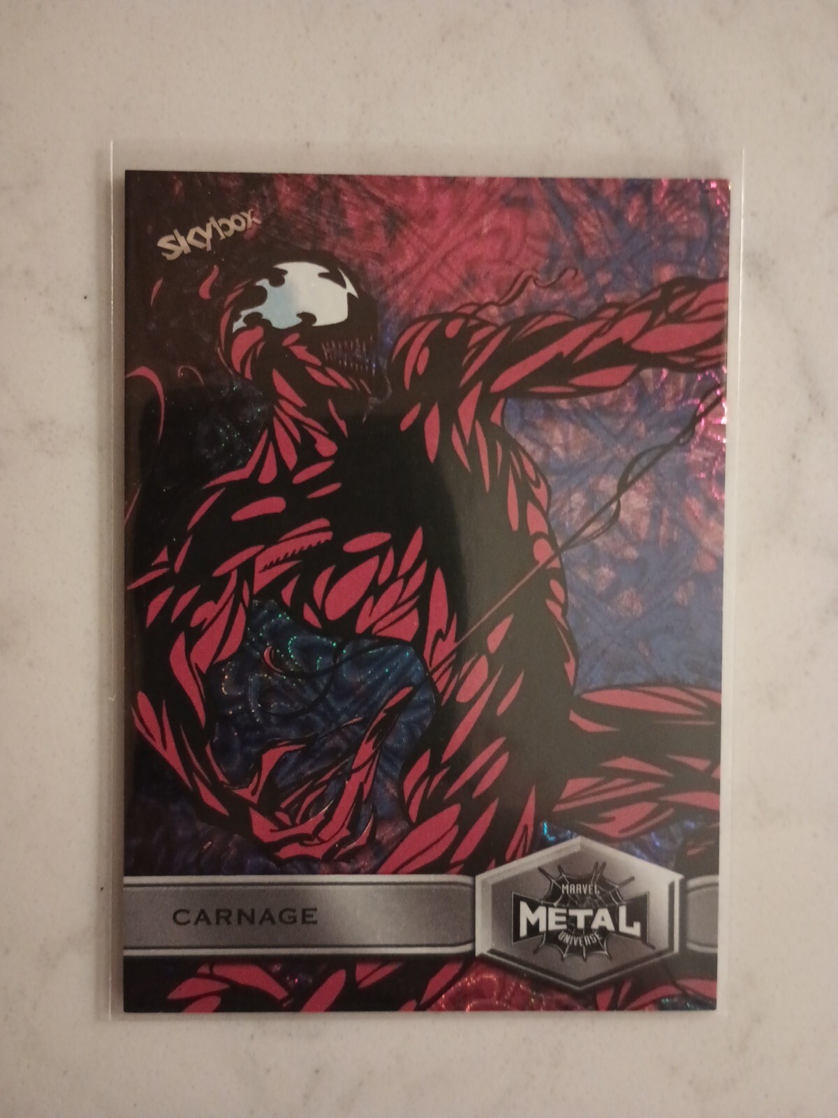 2022 Marvel Metal Universe Spider-Man Carnage High Series Grandiose #118
