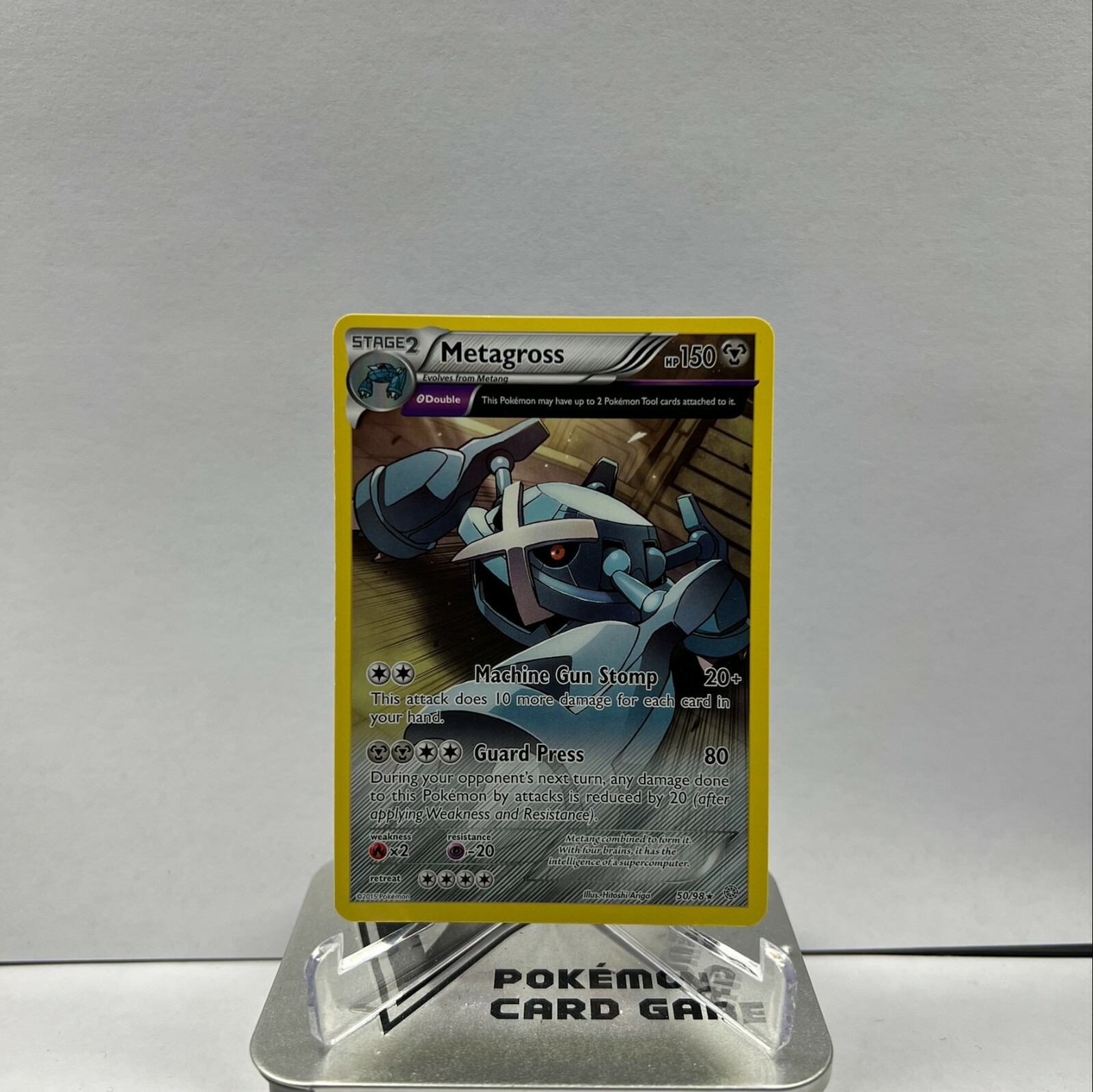 Pokemon TCG Metagross 50/98 Rare XY Ancient Origins LP/NM