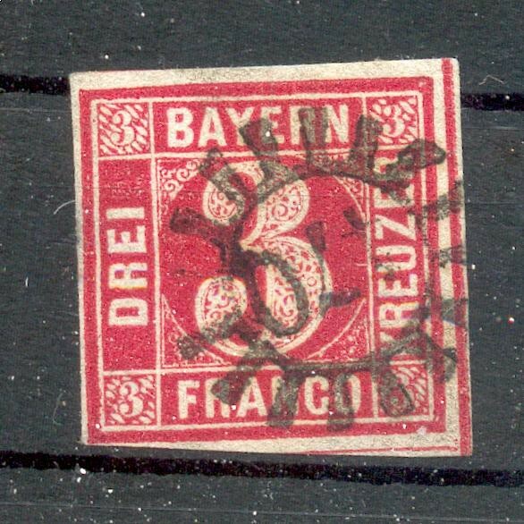 Bavaria Number Plate GMR 470 Square Edition Cancelled (G5916)
