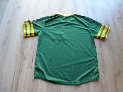 Maglia calcio Oakland A’s XL verde giallo cucita logo A MLB baseball - Foto 10 di 10