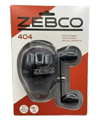 NEW Zebco 404 Spincast Fishing Reel, Size 40 Reel, Right-Hand