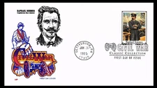 CIVIL WAR CONFEDERATE ADMIRAL RAPHAEL SEMMES 1995 FARNAM CACHET FDC UNADDR