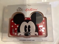 CATH KIDSON 3D RUBBER  MICKY MOUSE PHONE CASE ,FITS iPHONE 7, NEVER USED