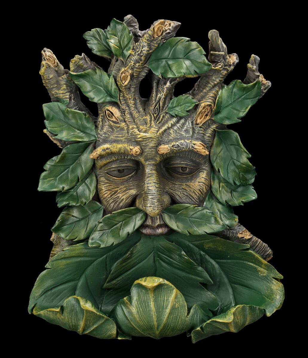 Forest Spirit Wall Relief - Bird Feeder | Fantasy Decorations
