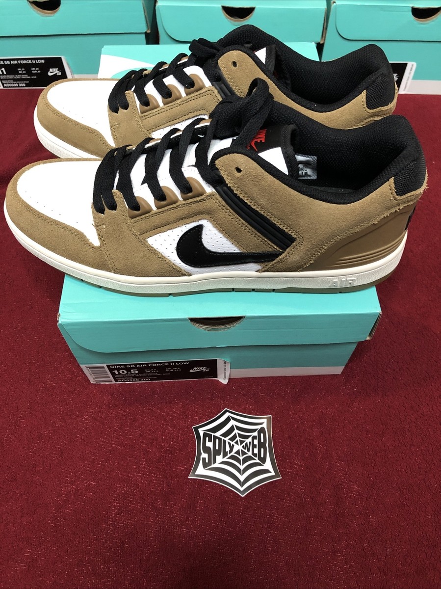 Nike SB Air Force 2 Low Escape “Brown” Size 10.5 OG Nike SB Air Force 2 Low Escape “Brown” Size 10.5 OG