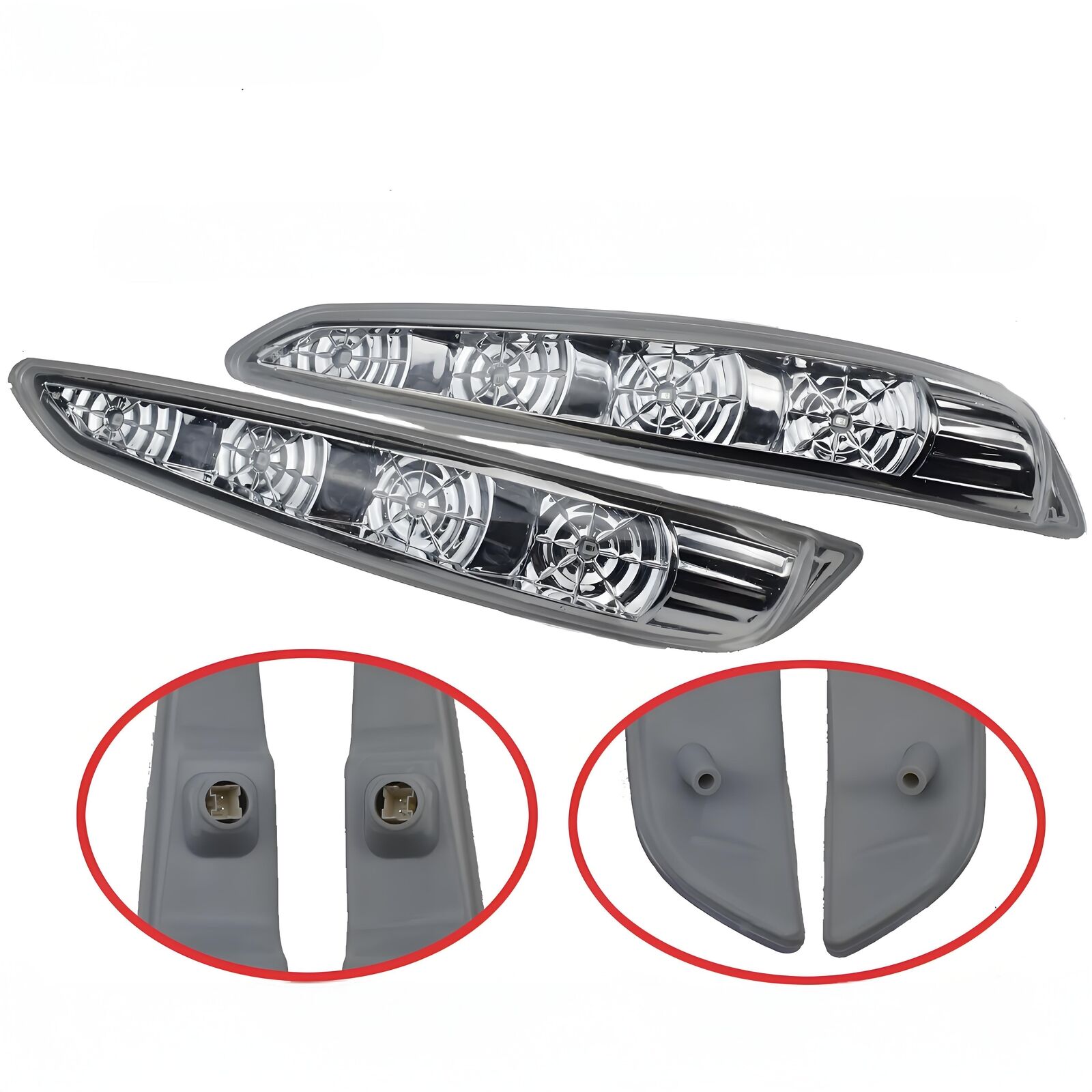 NEW Outside Mirror Turn Signal Lamp Left & Right Fits Hyundai Sonata 2011-2015