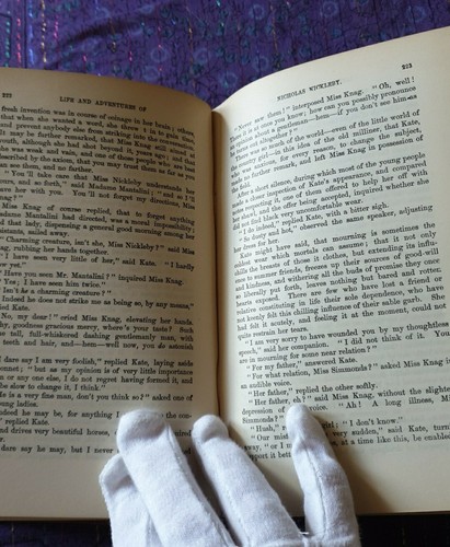 Nicholas Nickleby ~ Charles Dickens ~ Illustrated Vintage Hardback Book - Picture 14 of 23