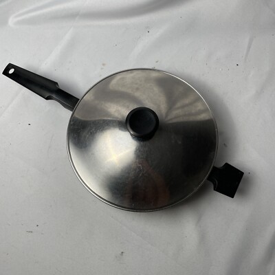 west bend ウエストベンド　10インチ ステンレススチール フライパン Townhouse By West Bend 10 inch Stainless Steel Skillet Frying Pan
