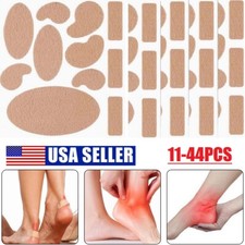 44Pcs Moleskin Tape Adhesive Pads Blister Prevention Tape Anti-wear Heel Pads US