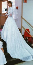 Sweetheart wedding gown
