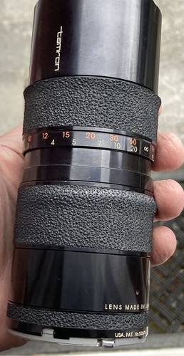 TAMRON 85-210mm f4.5 ADAPTALL ZOOM LENS NO CAMERA MOUNT JUST THE VINTAGE LENS - Foto 4 di 9