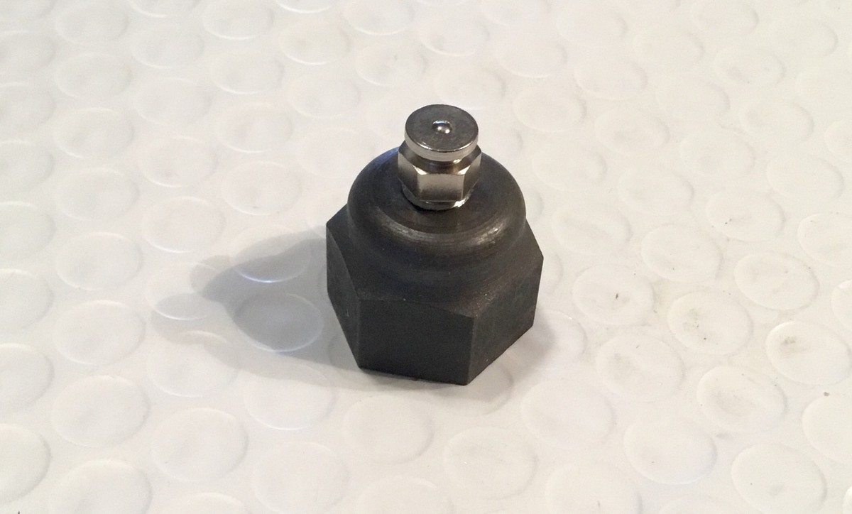 Harley VL Parkerized Rear Axle Nut & Grease Fitting 1930-36 OEM