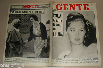 PEOPLE 1962/11=PAOLA RUFFO=LIZ TAYLOR=ELSA MARTINELLI=GIUSEPPE CAPOGROSSI=GRAGLIA