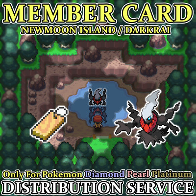 pokemon platinum member card Member Card Event 