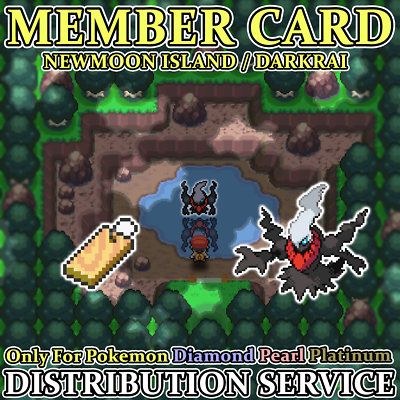 Pokemon Diamond Pearl Platinum Member Card Darkrai Event Distribution Service | eBay Pokemon Diamond Pearl Platinum Member Card Darkrai Event Distribution Service | eBay