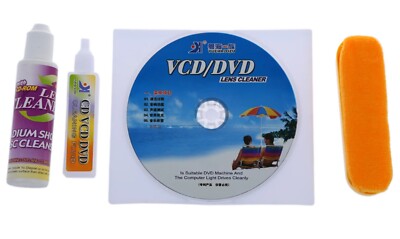 CD/DVD Player Lens Laser Head Dirt Remover Cleaner Laser Lens Cleaning ...