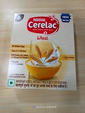 Nestle Cerelac Baby Cereal with Milk, Wheat From 6 Months, 300 gm 31-07-2026 fs
