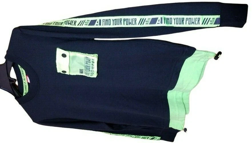 Marvel Japan Find Your Power Long Sleeve Shirt with Pocket (U.S. Size: 14) NWT - Image 3 of 4