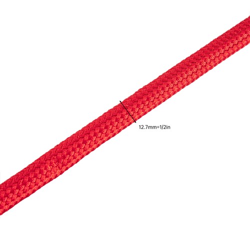 1/2"×85ft Synthetic Winch Rope with Hook Car Tow Recovery Cable Kit For ATV SUV - Foto 7 di 12