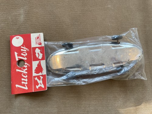 Vintage New Lucky Toy Rare Tin Lithograph Ferrari friction car toy Japan {07-7} - Picture 2 of 10