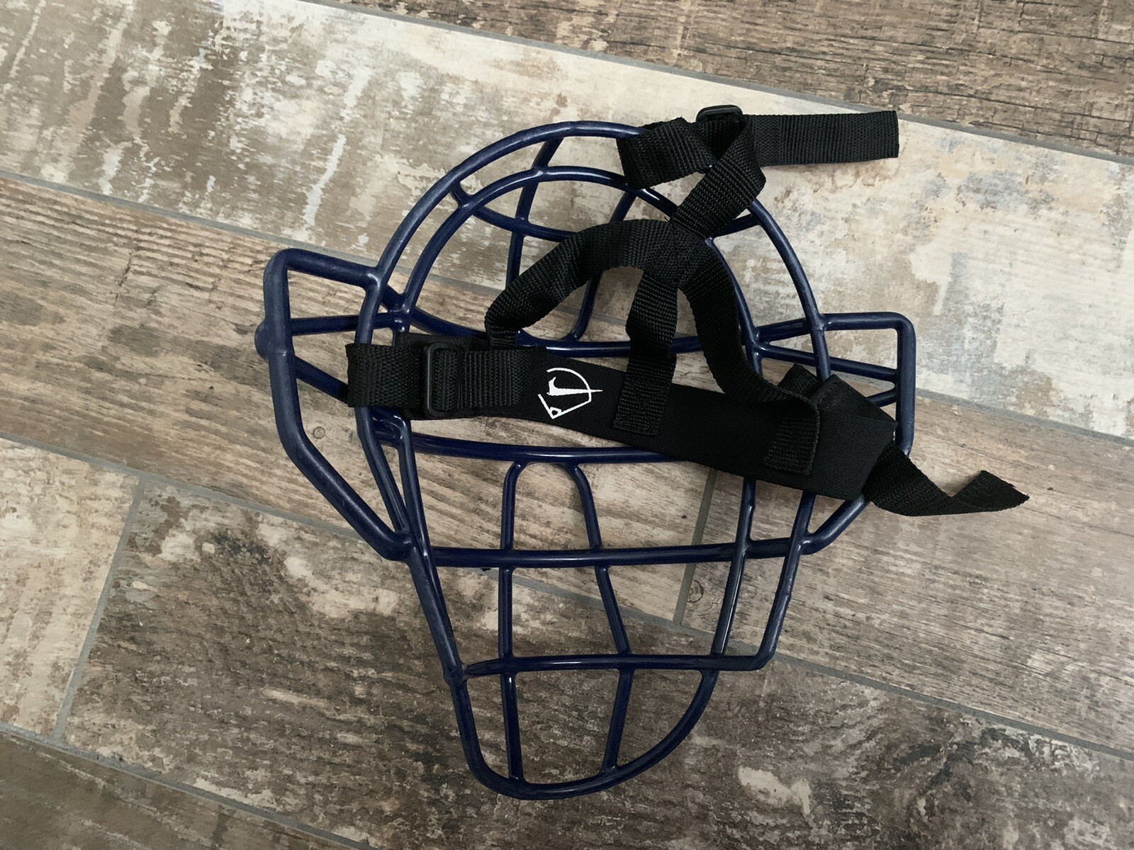 Image 2 - NY Yankees NIKE Pro Series Catcher’s Mask/Cage, Navy (No Padding)